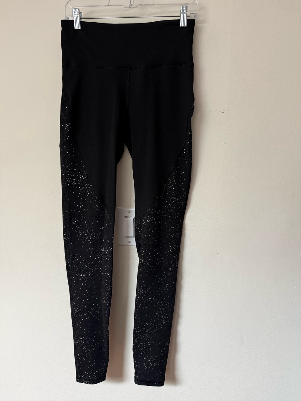 Old Navy Black Sparkle Leggings